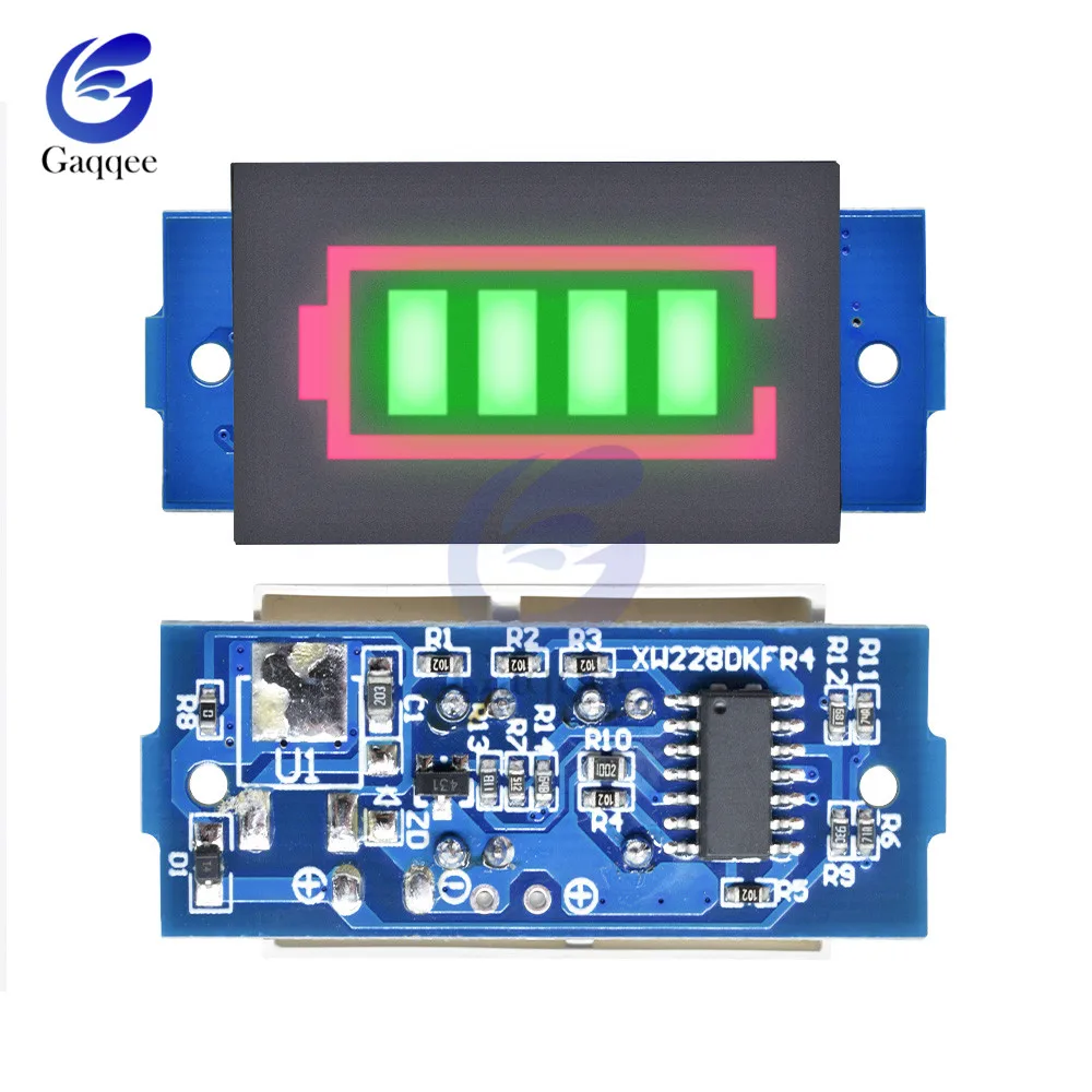 1S 6S авто автомобиль Li po литий ионный аккумулятор индикатор емкости Модуль