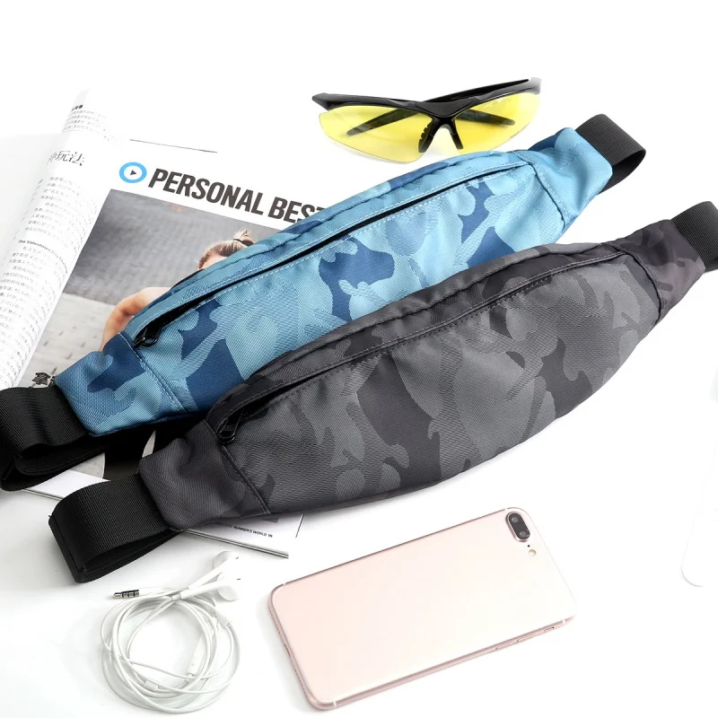 

Outdoor Camouflage Waist Running Bags Sports Pack Shoulder Slant Waist Packs Belt Multi-Functional Bags