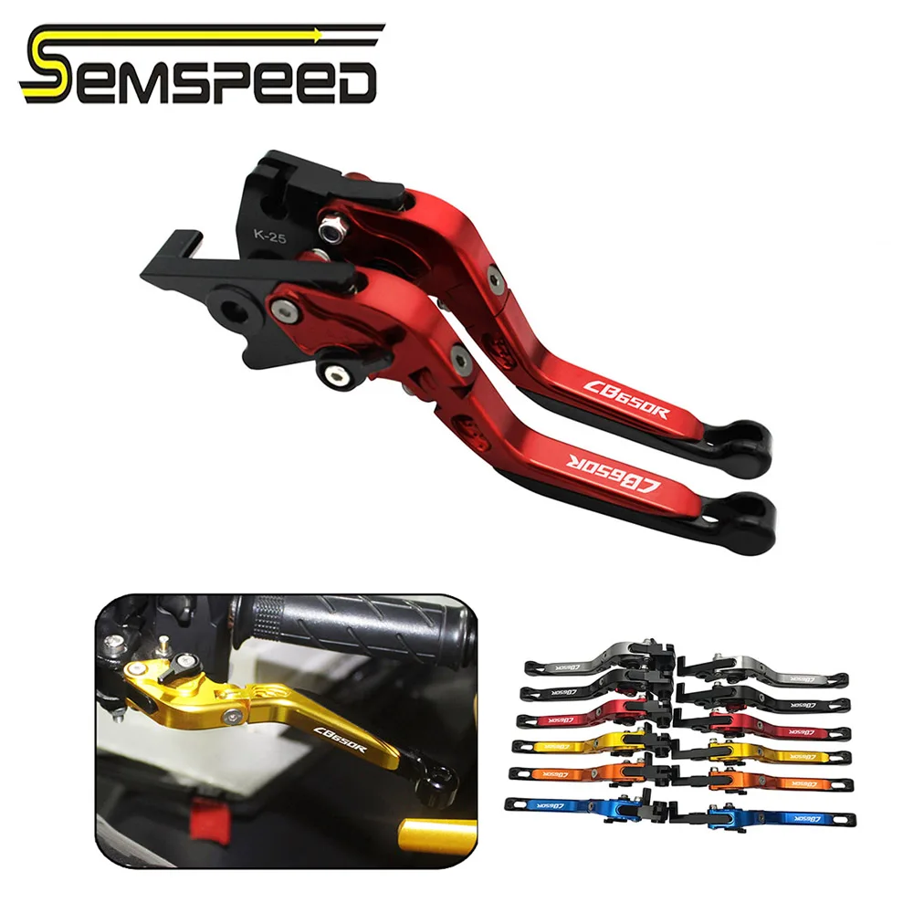 

CB650R logo For HONDA CB 650R CB 650 R 2019-2020 Motorcycle Adjustable Foldable Extendable Brake Clutch Levers Handle Grips Ends