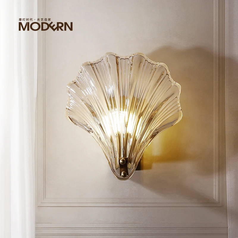 Modern crystal glass tube golden LED wall lamp light sconce hotel foyer bathroom bedroom bedside big gold | Освещение