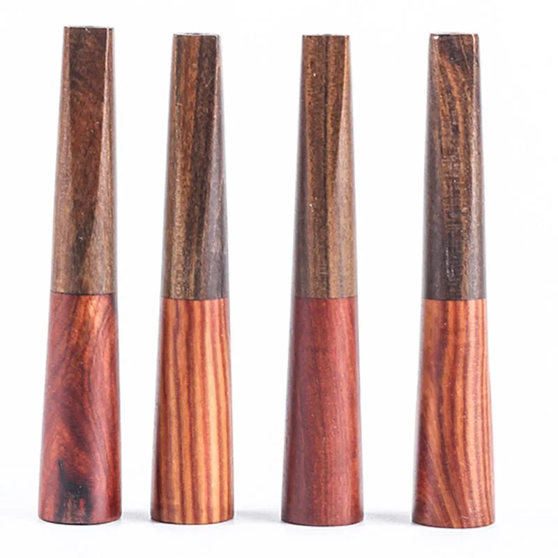 

Деревянный мундштук для табака, 1 шт., многоразовый