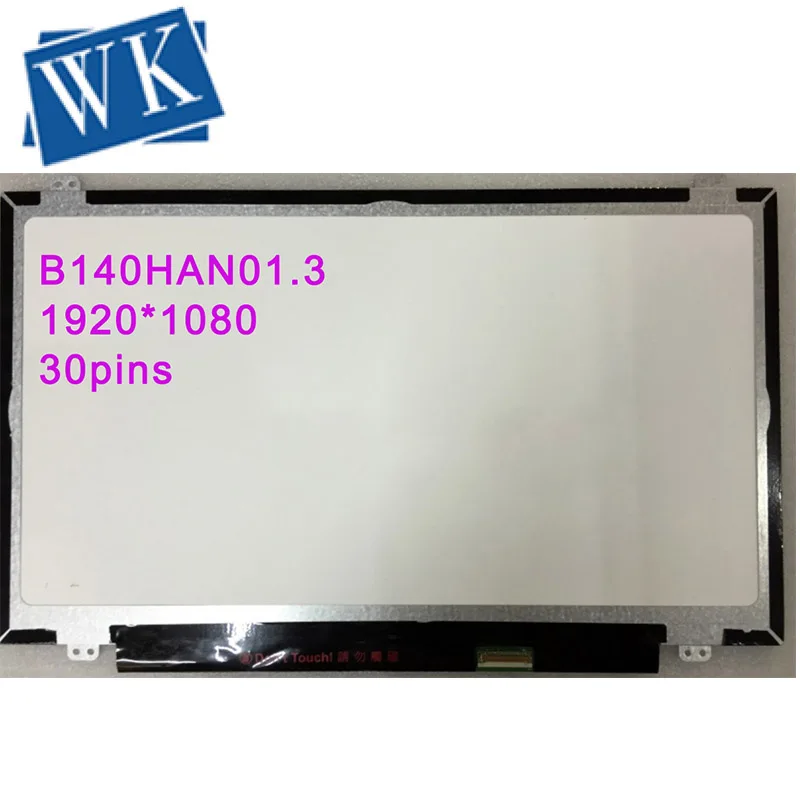 Светодиодный B140HAN01.1 B140HAN01 B140HAN01.2 B140HAN01.3 Full HD ЖК экран IPS FHD 1920*1080 eDP матрица