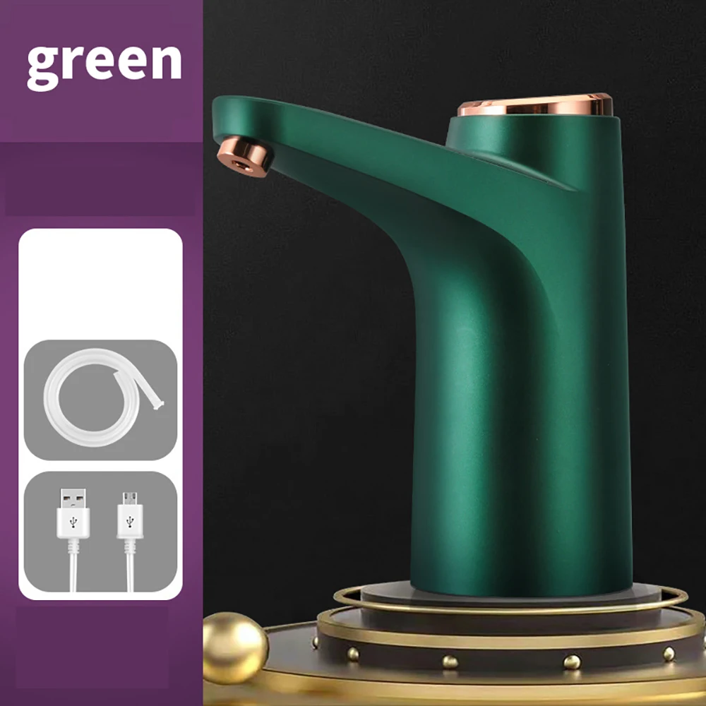 

Portable Silent Automatic Water Pump, Touch Electric Charging, Pure Water Bottled Pressure Device