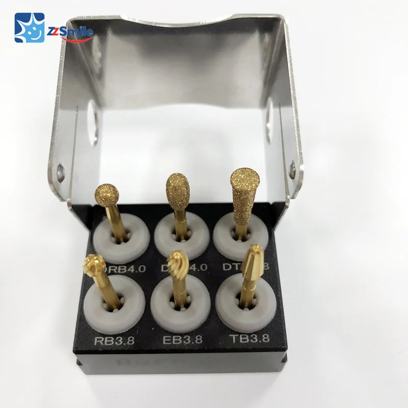 Promotion CE Approved NEW Dental Implant Instruments Round Bur Kit/ mini tool box/dental burr set | Красота и здоровье