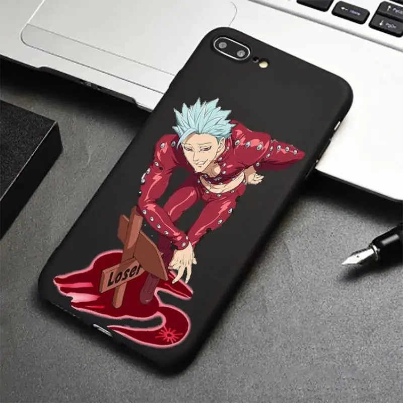 

anime seven deadly sins Phone Case for iPhone 12 11 mini pro XS MAX 8 7 6 6S Plus X 5S SE 2020 XR