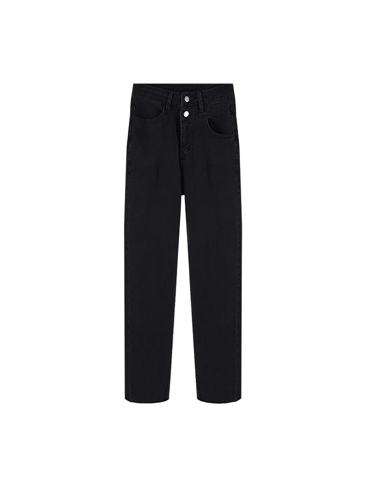 Весенне-осенние джинсы женские маленькие брюки 2021 новые узкие и универсальные