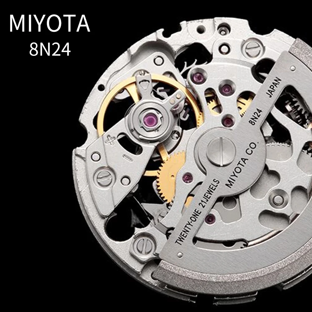 

CADISEN C8161 Automatic Mechanical Watch Men Hollow Skeleton MIYOTA 8N24 Watches Men Sapphire Glass Wristwatch Relogio Masculino