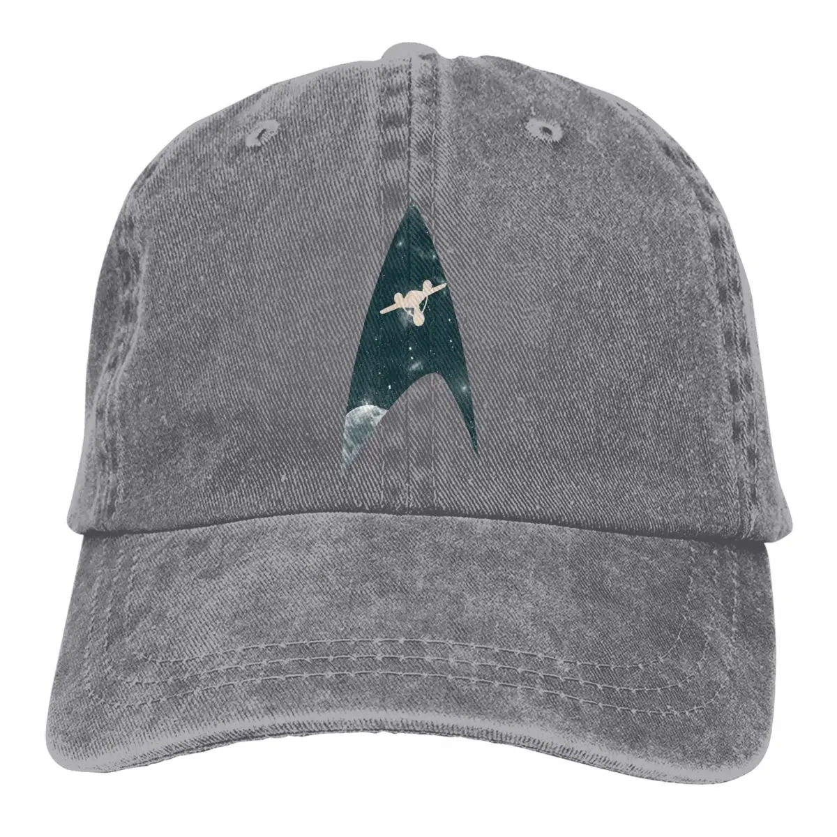 Space Baseball Caps Peaked Cap Star Trek Spok Science Fiction Film Sun Shade Hats for Men