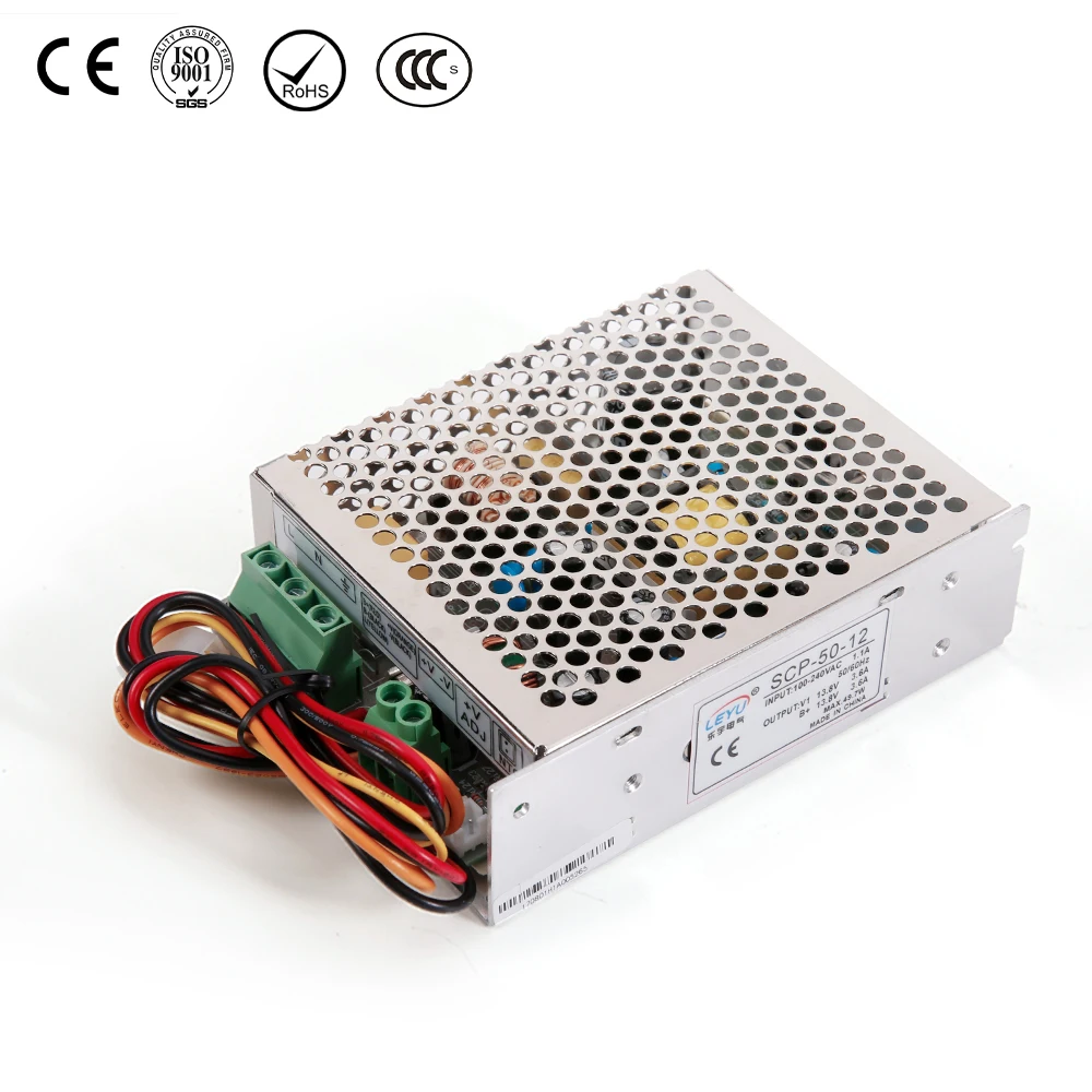 

hot sell SCP-50-27.6(24) with battery charger function single output switching power supply