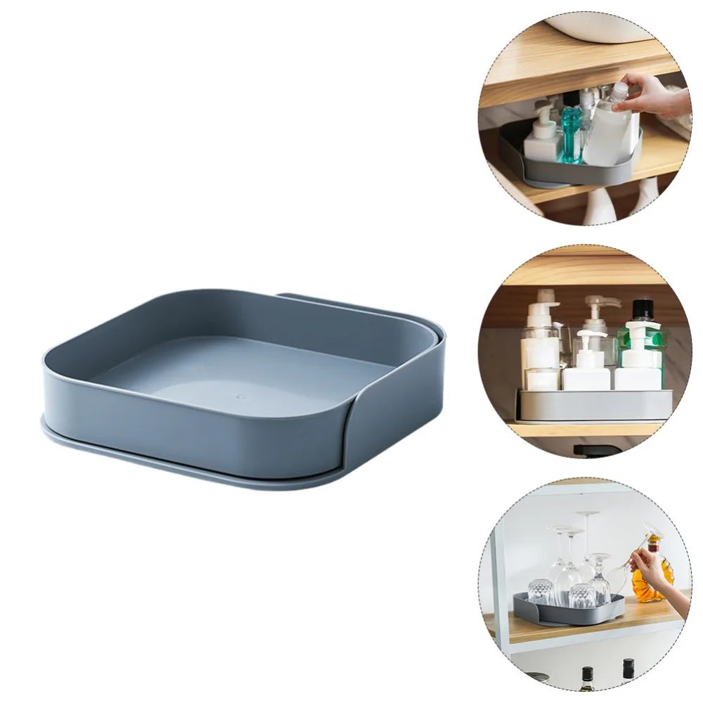 

1pc Rotating Storage Rack Condiment Storage Rack Condiment Storage Rack for Home