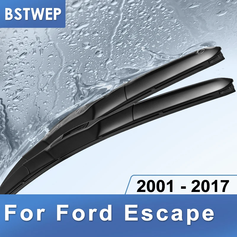 

BSTWEP Wiper Blades for Ford Escape Fit Hook / Pinch Tab Arms ( For North American Version Only )