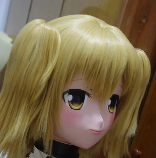 

(C2-052) Top Quality Handmade Female Silicone Rubber Face Mask Cosplay Kigurumi Masks Crossdresser Doll Kigurumi Anime Role Play