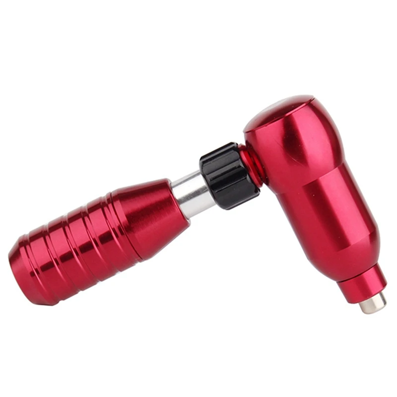 

2x Rca Interface Rotatable Tattoo Tattoo Machine Permanent Body Art Painting Tool Red & Black