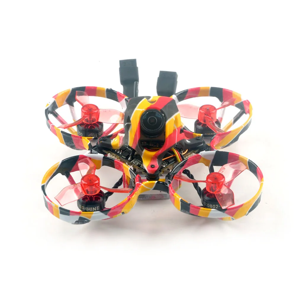 Бесщеточный гоночный Дрон Whoop FPV Eachine US65 DE65 PRO 65 мм 1 2S BNF CrazybeeX F4 FC CADDX ANT Cam 0802 14000KV