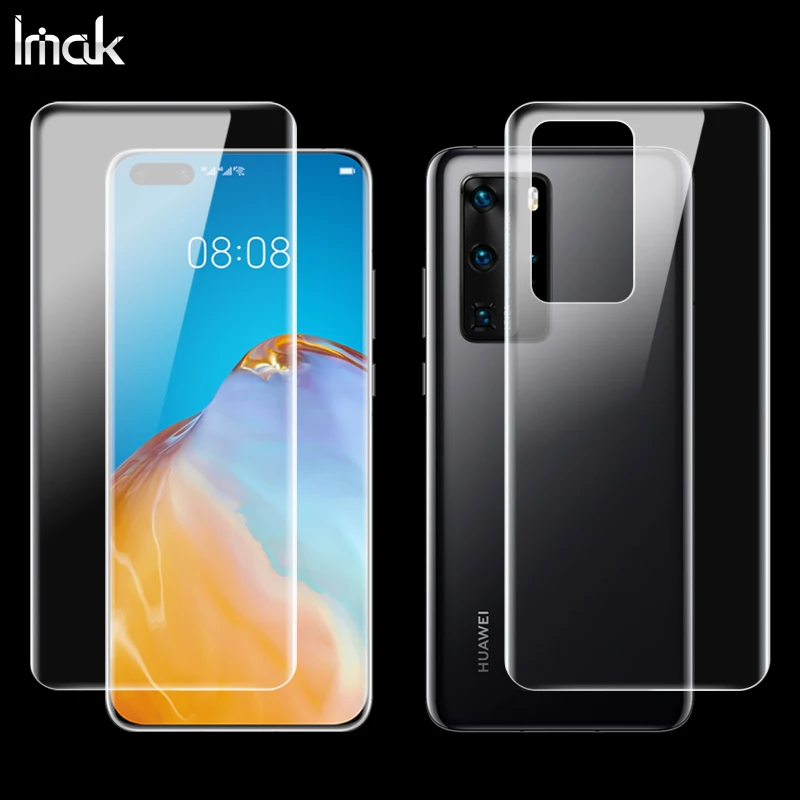 IMAK Huawei P40 Pro защита экрана гидрогель III 0 15 мм мягкая защитная пленка из ТПУ для /P40 +