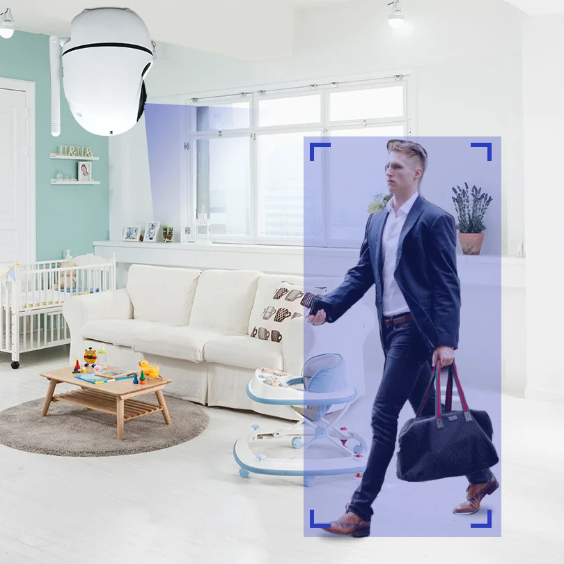 Weтранс 1080P IP Wifi камера Мини HD автоматическое отслеживание ONVIF прибор ночного видения Детский Монитор умный cctv домашняя беспроводная камера безопасности