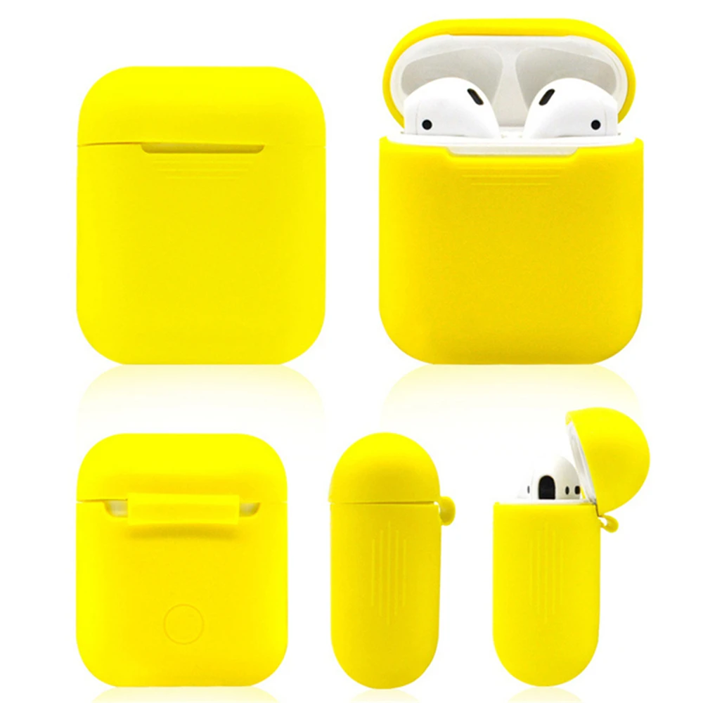 50 шт. Мягкий силиконовый чехол для Airpods аксессуары защитный Ультратонкий