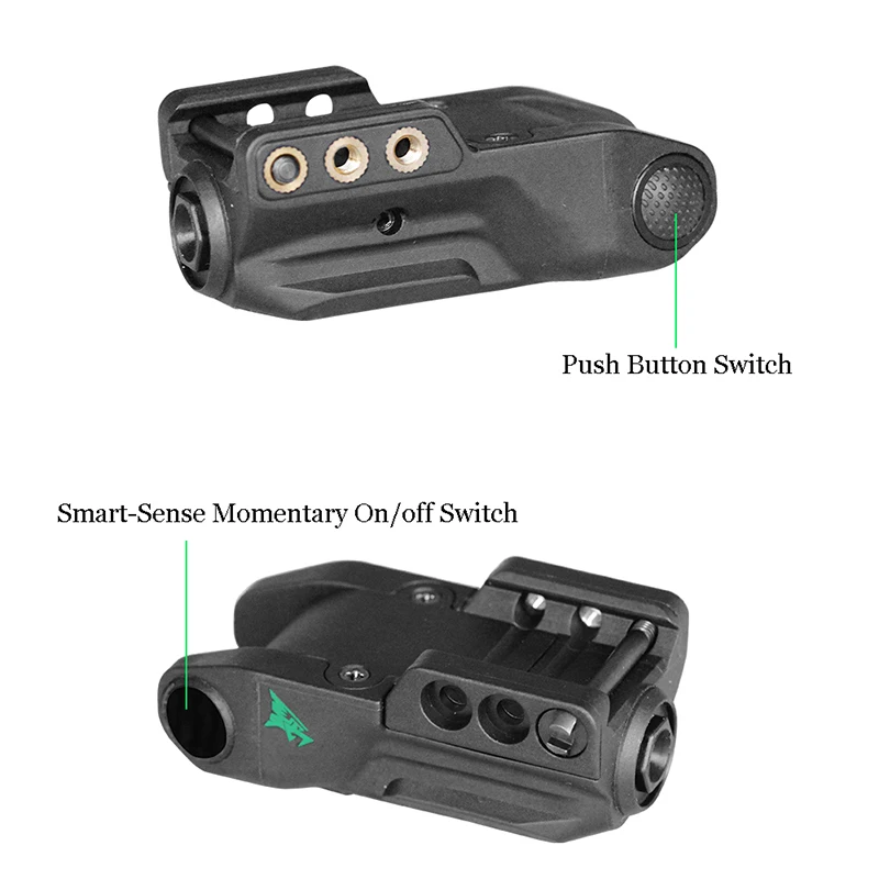 

Rechargeable Glock 17 Pistol Green Laser Sight Tactical Self Defense Weapons Gun Laser Picatinny Rail Aiming Lazer Pointer