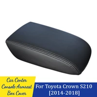 car center console cover armrest cushion arm rest protector seat central box lid pad for toyota crown s210 xiv 14th 2014 2018