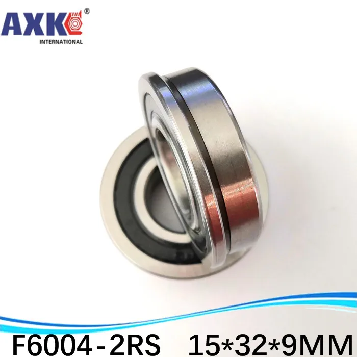 

(1pcs) Flange ball bearing F6004-2RS 15*32*9 mm