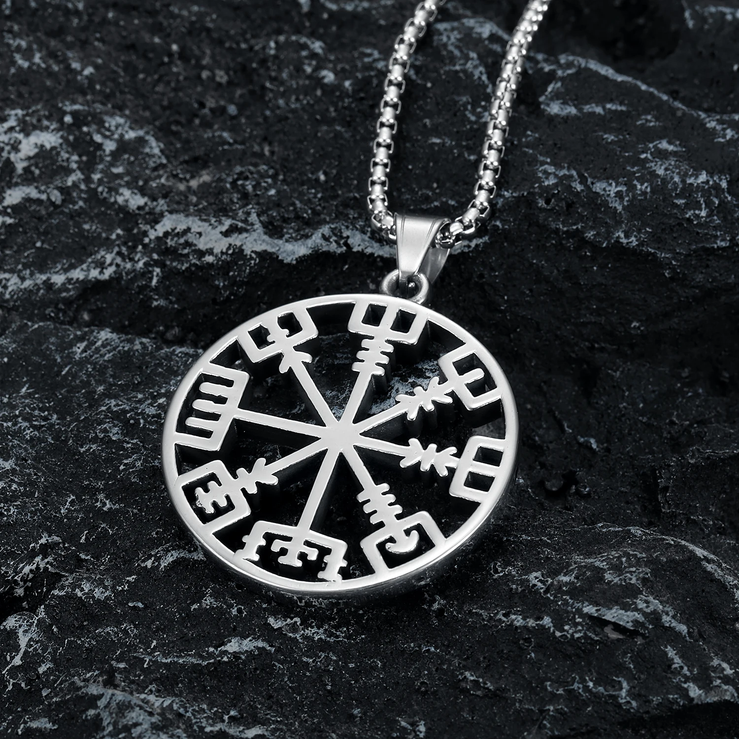 Винтажное металлическое ювелирное изделие викингов крутой Амулет из