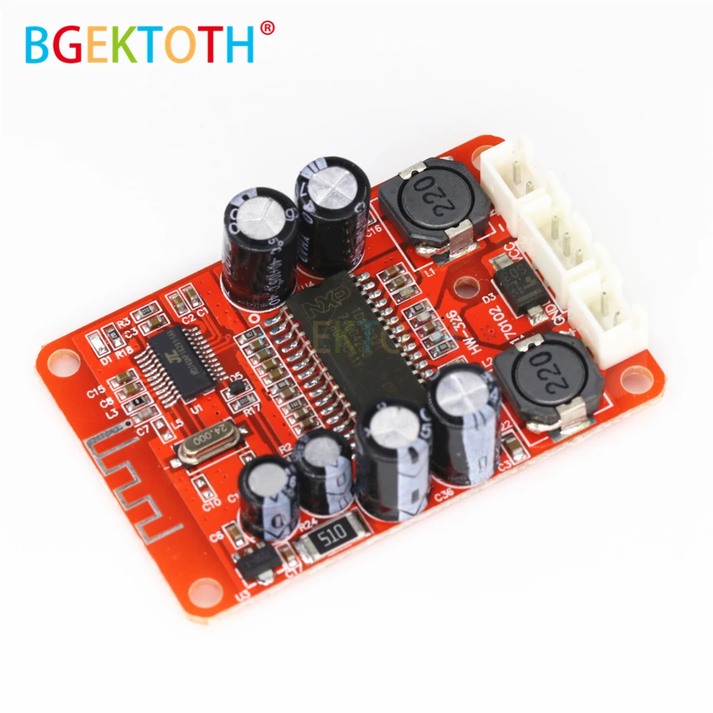 

HW-326 Digital Audio Amplifier Board Bluetooth Speaker Power Amplifier Board 2X15W Stereo Amplifier