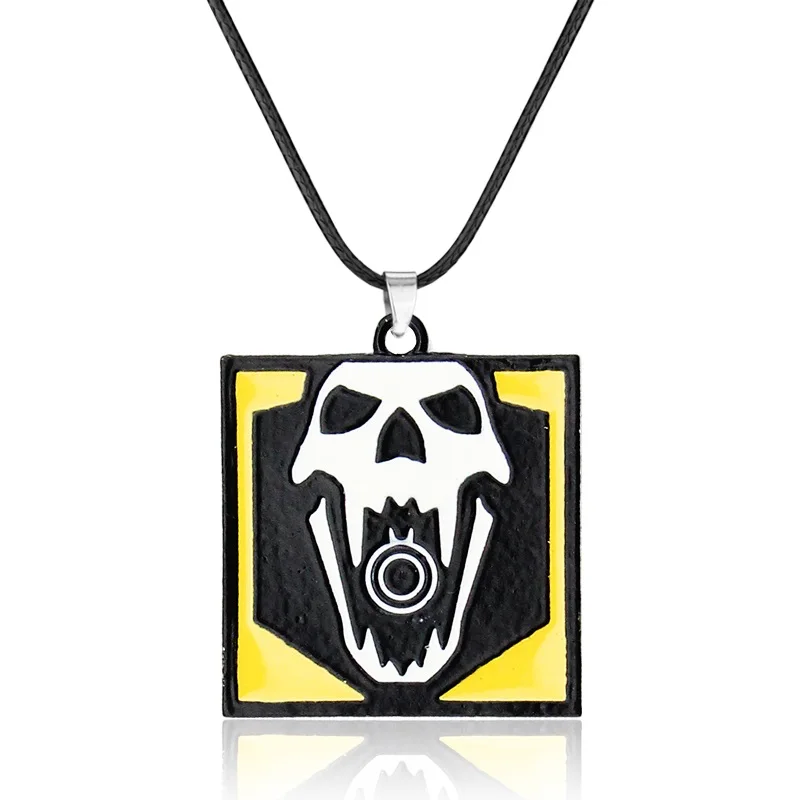 Necklace-N904 Знаменитые игры Rainbow Six Siege брелки мужской женский брелок Аниме Кулон подарки ювелирные изделия - Цвет: Necklace-N904