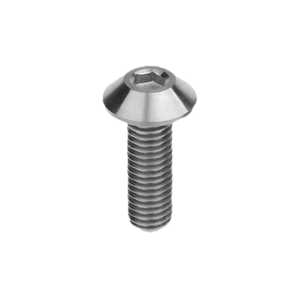 XingXi Titanium Bolt M8x25mm Inner hexagon Umbrella Head Ti Screw For Motorcycle Bolts Parts Fasteners 1Pcs | Обустройство дома
