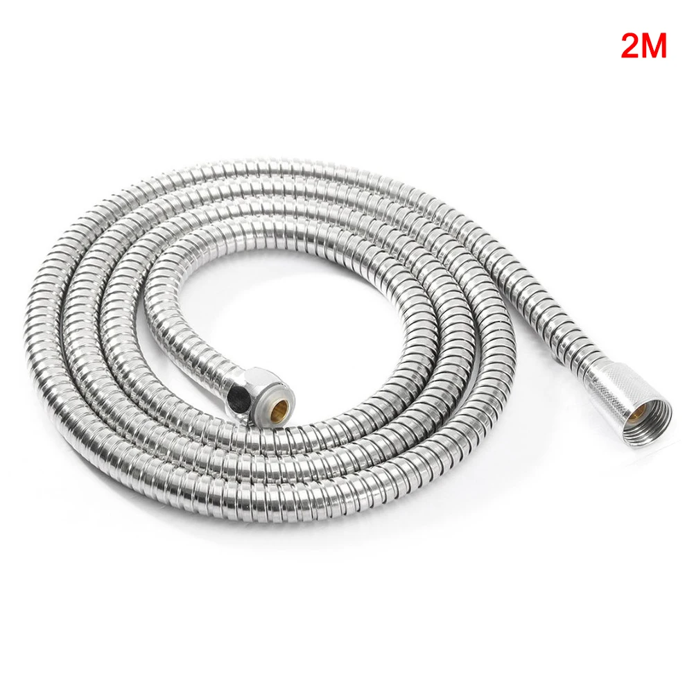 

Stainless Steel Shower Hose Handheld Shower Head Hose Lightweight Flexible for Bathroom JA55