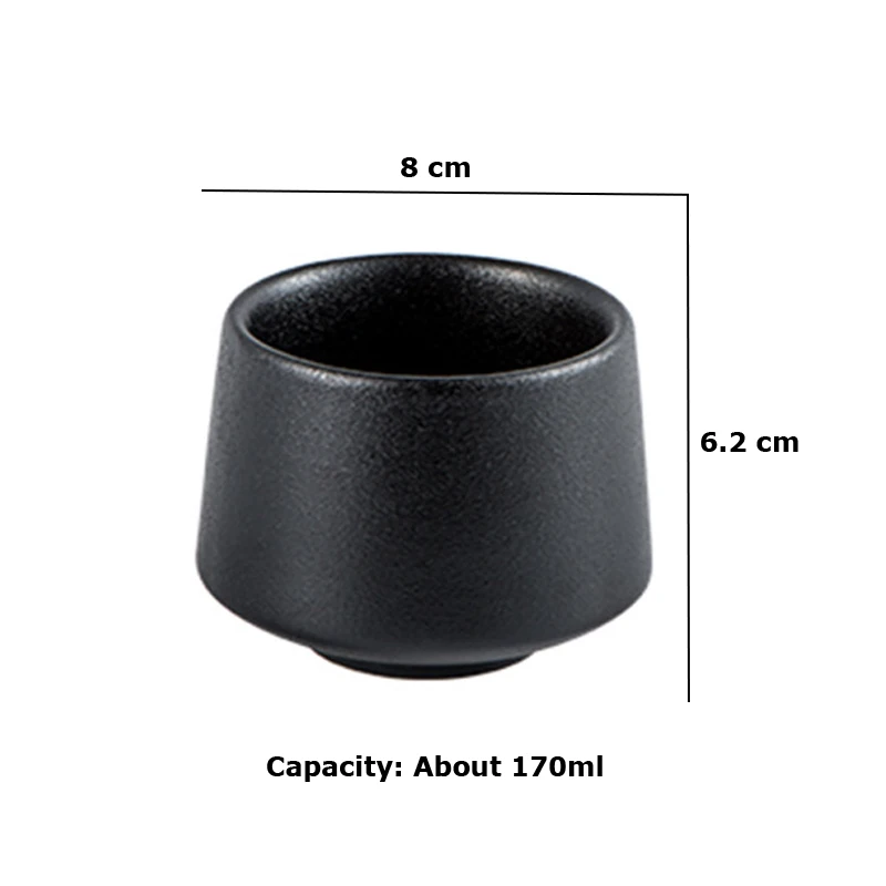 Керамическая чашка для чая ручной работы 170 мл скандинавский чайный стакан воды