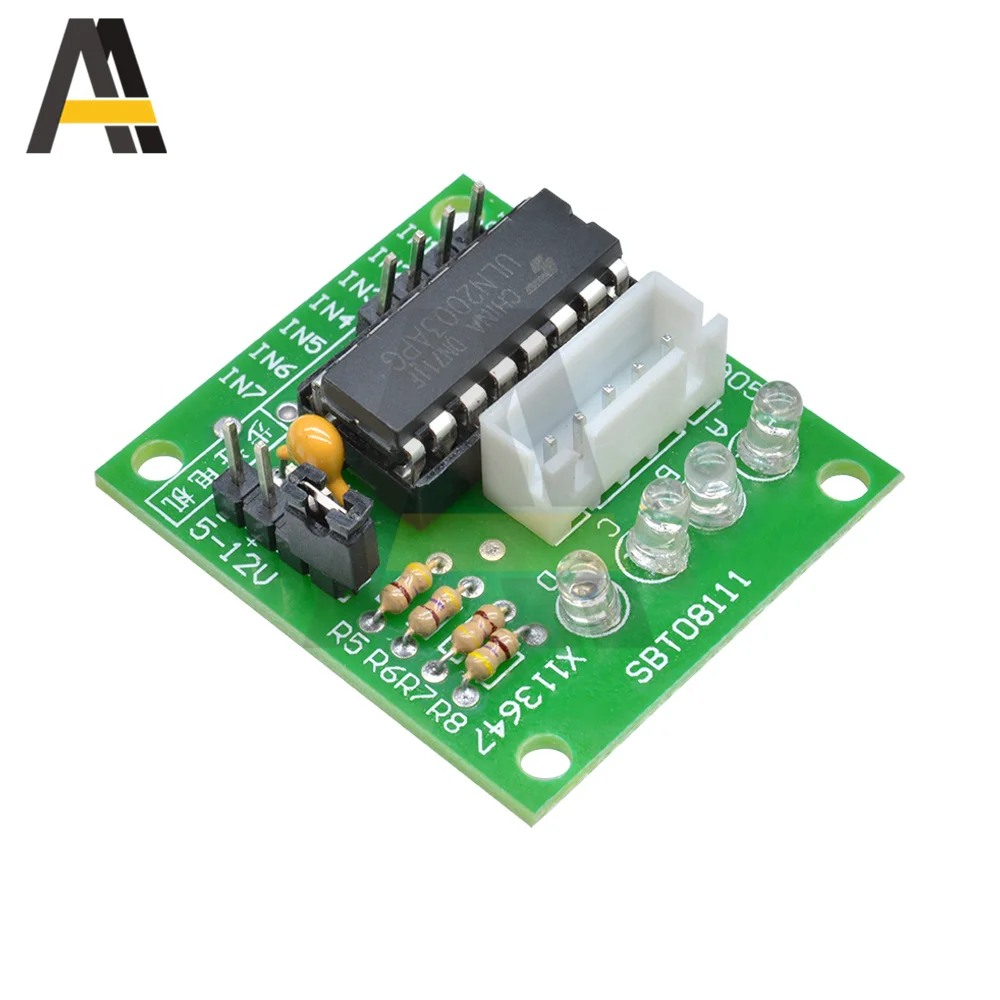 

1pcs High-power ULN2003 Stepper Motor Driver Board Test Module for Arduino AVR SMD 28BYJ-48 5V 12V