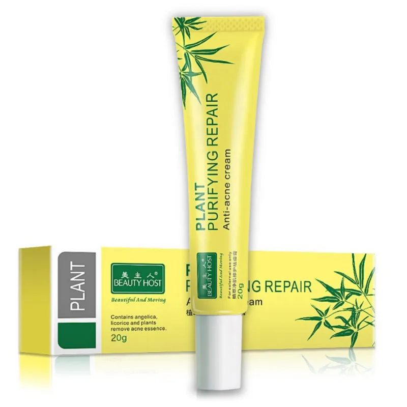 

Fast Face Blemish Treatment Skin Care Plant Purifying Repair Facial Pimple Treatment Cream Cleansing Pimple