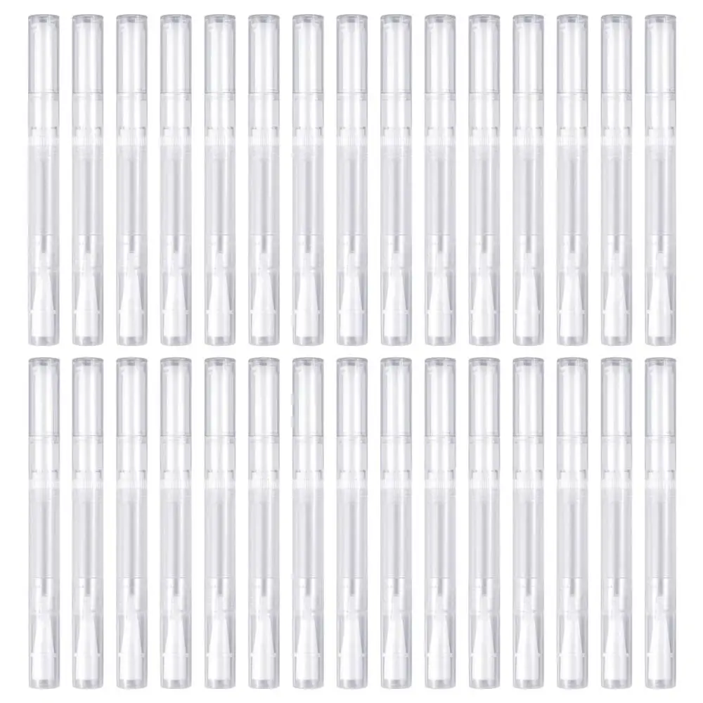 

50PCS 3ml 5ml Twist Pens Empty Nail Oil Pen with Brush Tip Cosmetic Lip Gloss Container Applicators Eyelash Growth Liquid Tube