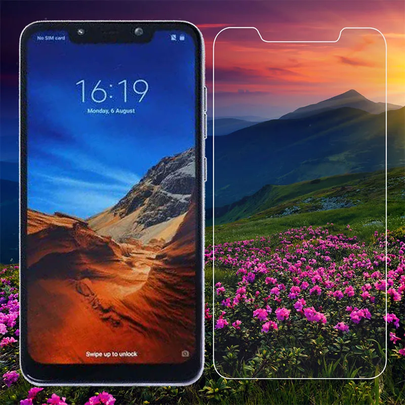 Защитное стекло закаленное 9H HD для Xiaomi Pocophone F1/Redmi 5 Plus/6 Pro/Note 4/4X/5A Prime/Note Pro |