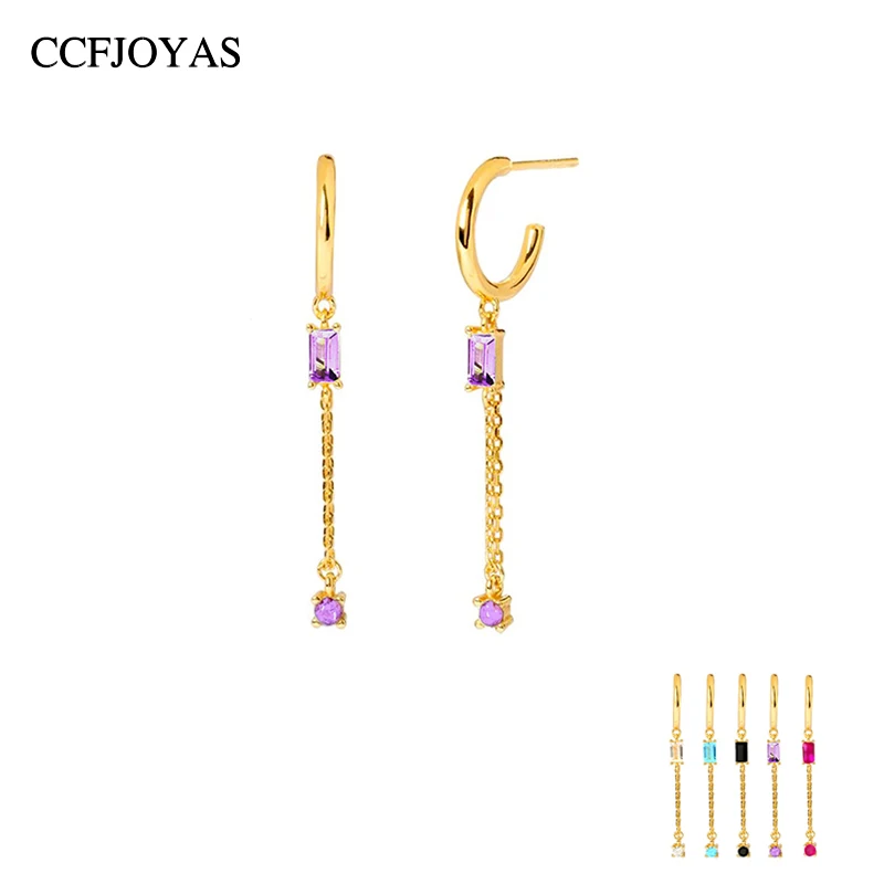 Серьги-гвоздики женские из серебра 925 пробы с фианитами | Украшения и аксессуары