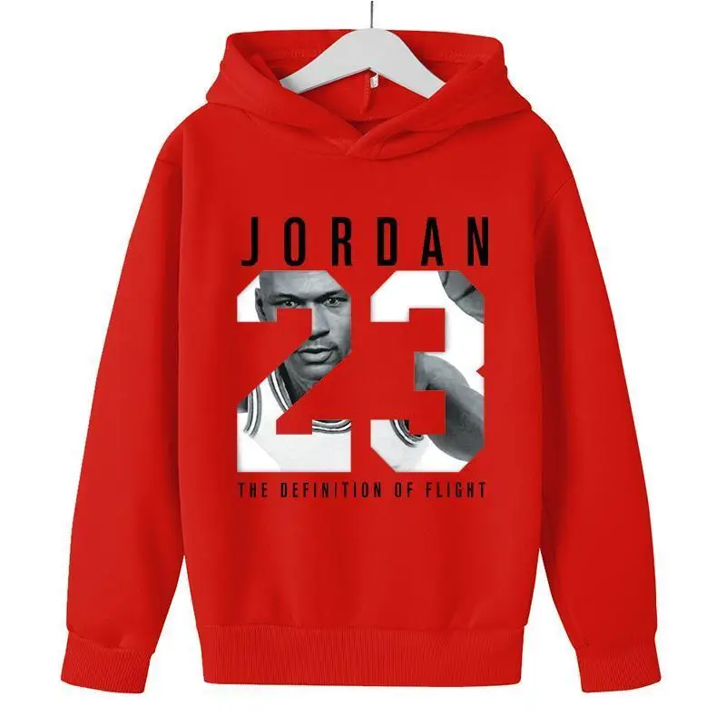 

Black basketball star Kids Sweatshirt Girl Boy Pullover landscape Hoodie Autumn Winter Casual Hooded Teen colorful Hoodies Coats