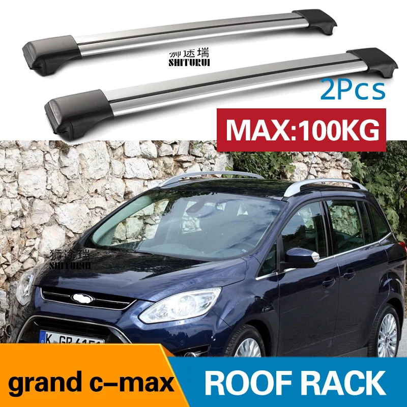 Светодиодные балки на крышу FORD 2 шт. для grand c-max 2011 + 2013 2017 2018 алюминиевый сплав