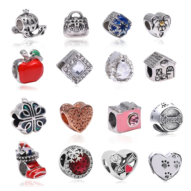 Подвески серебряного цвета BAOPON зимний стиль 2018 рождественский подарок