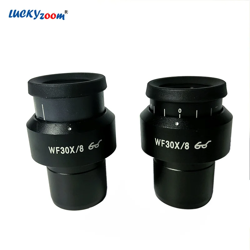1 пара Регулируемый широкополый 30X окуляр микроскопа для Стерео Зум бинокулярный