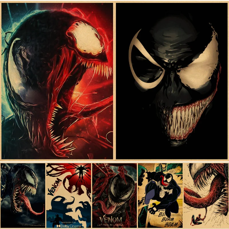 Настенные постеры с Веном Художественная печать картины плакаты настенные декор