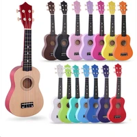 21 inch wood ukulele kid gift small guitar ukulele children music development beginner musical instrument toy