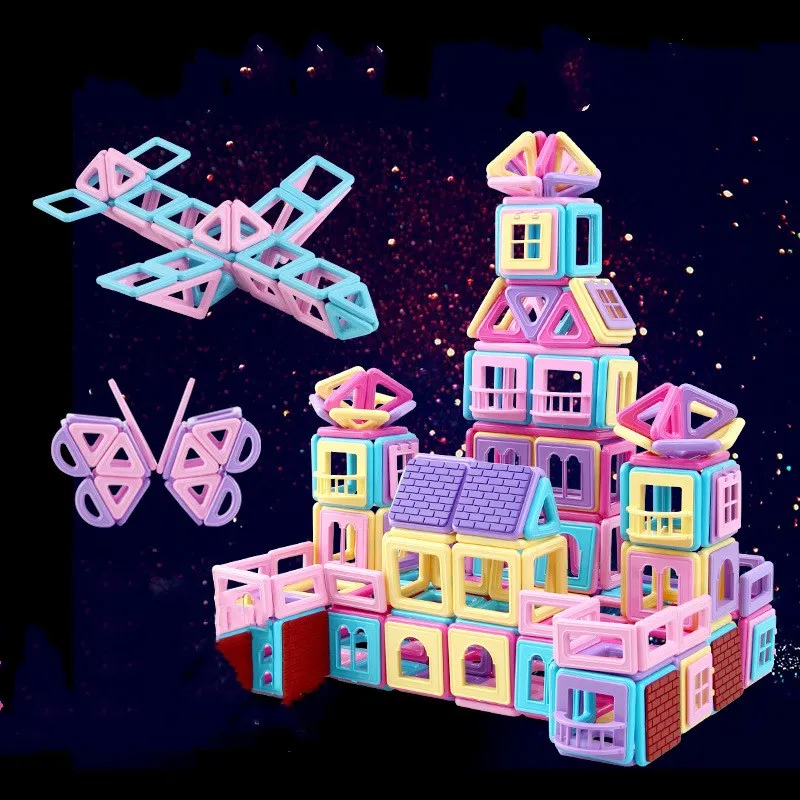 Детские большого размера для мальчиков и девочек замок чистый Магнитный шт Набор