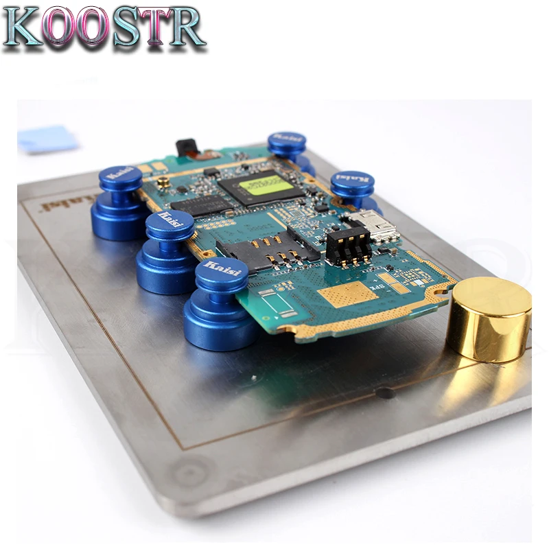 DIY Универсальный держатель печатной платы тиски Магнитная материнская плата