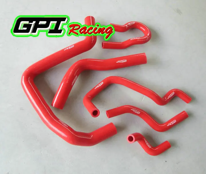 Для HONDA CIVIC Тип R DC2 EK4/9 B16A/B комплект 6 шт. красный эффективный силиконовый шланг