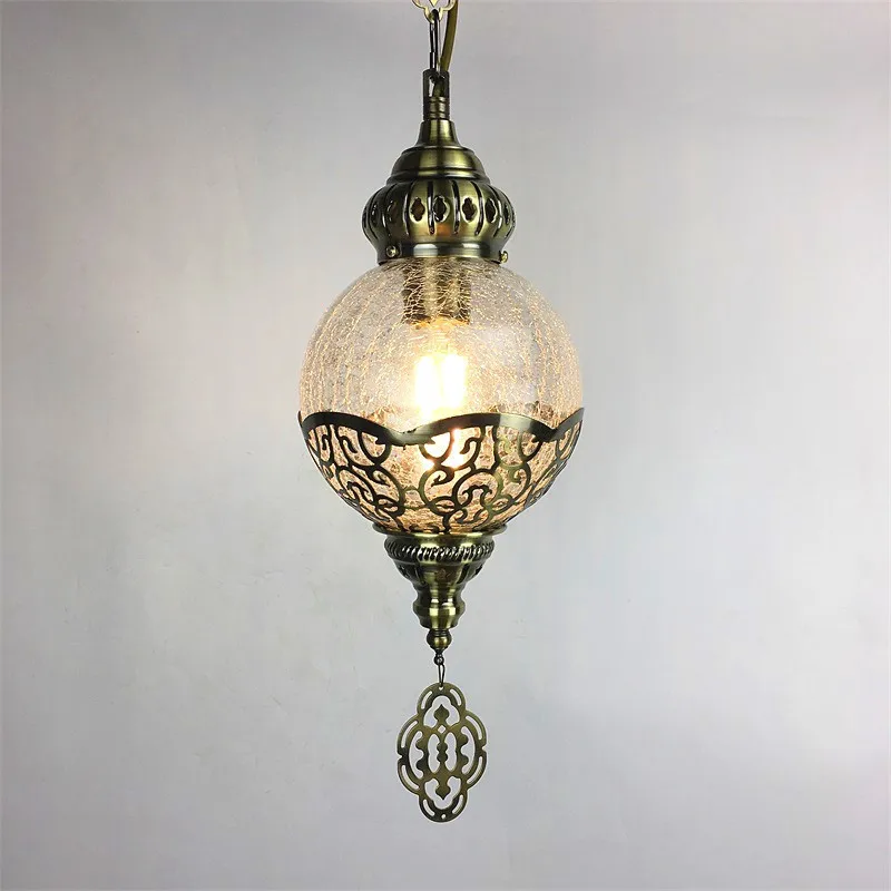

Turkey Ethnic Customs Handmade Lamp Romantic Cafe Restaurant Bar Tree Pendant Light Bar Mosaic Pendant Lamp deco chambre