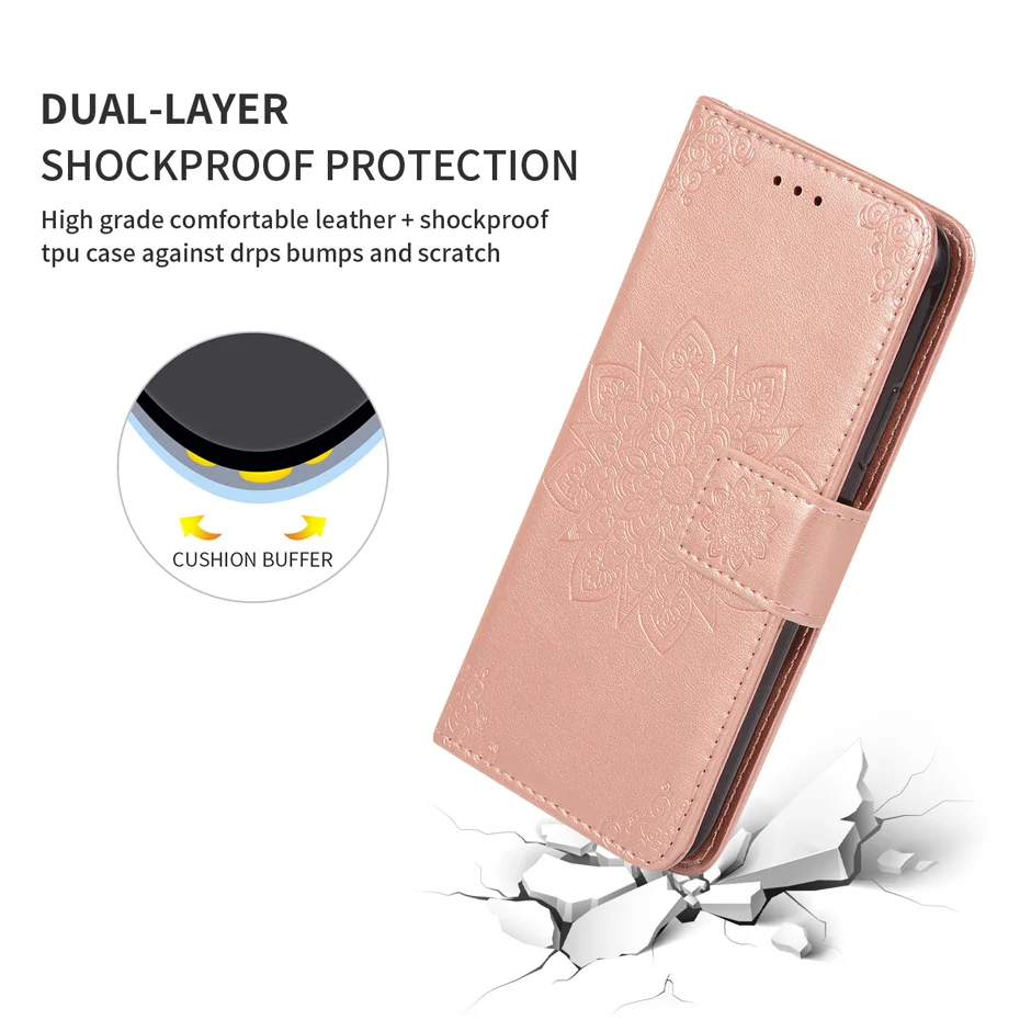 Чехол-бумажник с объемным цветочным рисунком для Xiaomi mi A3 Lite A3 Pro M1906F9SH, чехол-книжка S для Xio mi CC9E CC9, кожаный чехол-книжка с морем