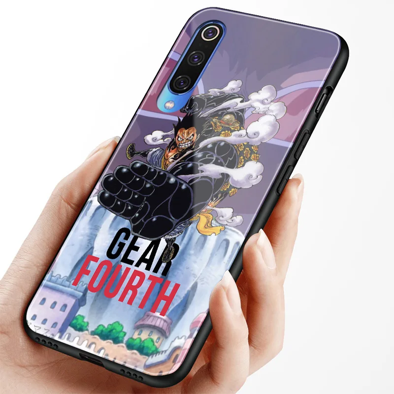 One piece Аниме Луффи Зоро соломенная шляпа мягкий силиконовый стеклянный чехол для телефона для Xiaomi mi 6 8 9 SE mi x 2 2s 3 redmi note 5 6 7 8 pro
