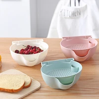 fruit bowl candy vegetable storage box multifunction home lazy candy box european detachable drain practical bbl2003053