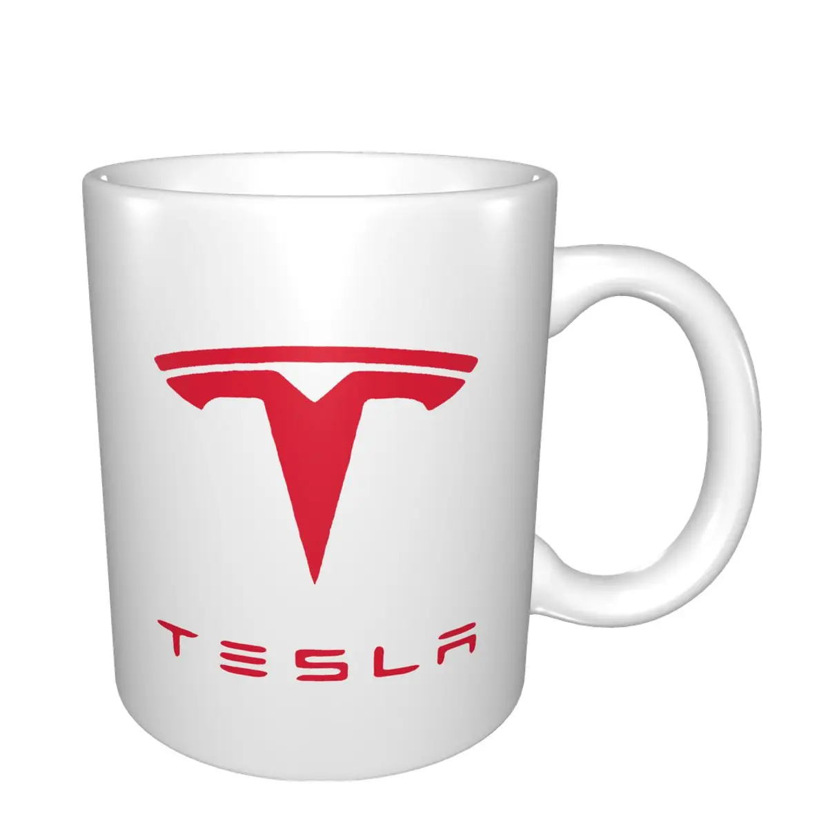 Красная кружка с логотипом Tesla кофейная чашка молочные чашки Олимпика Марселя