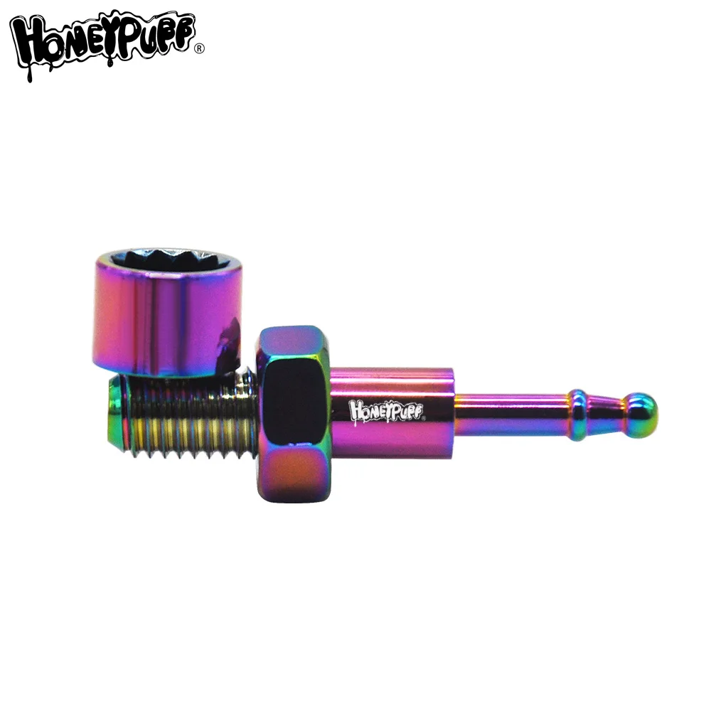 Металлические трубки HONEYPUFF курительные трубы металлические винты Jamaica Rasta регги